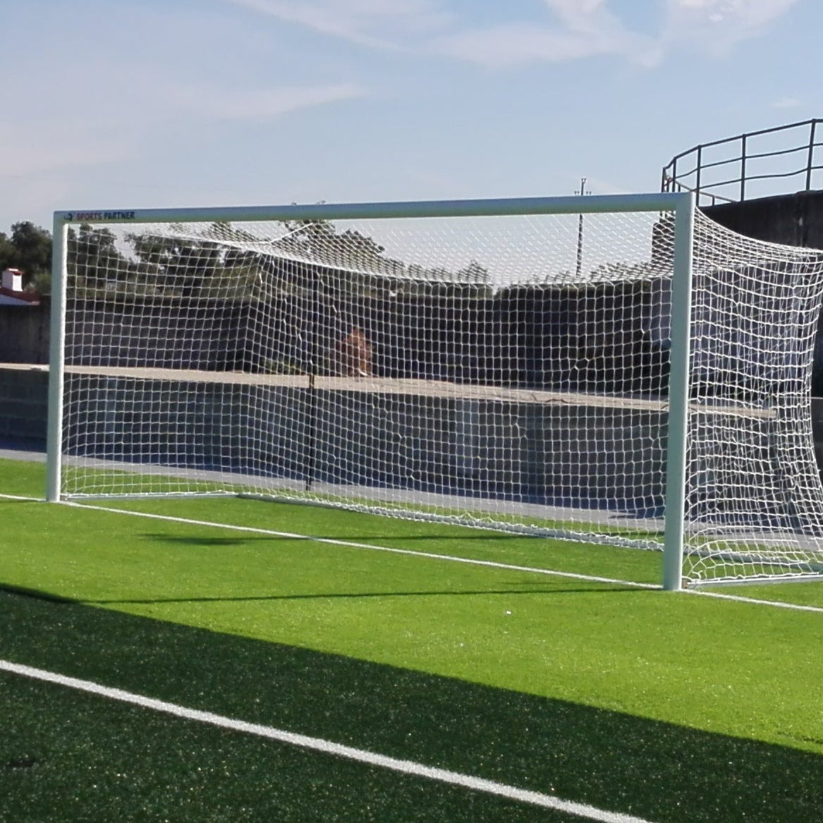 Par de Redes de Futebol 11 Tipo Caixa em 3 mm de espessura