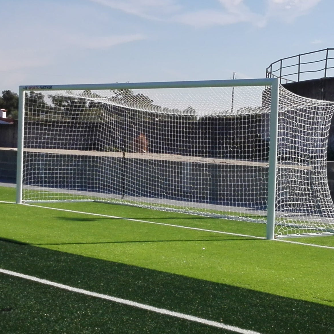 Par de Redes de Futebol 11 Tipo Caixa - em polipropileno de 5 mm