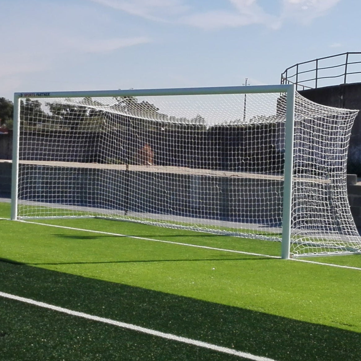 Par de Redes de Futebol 11 Tipo Caixa - em polipropileno de 4 mm