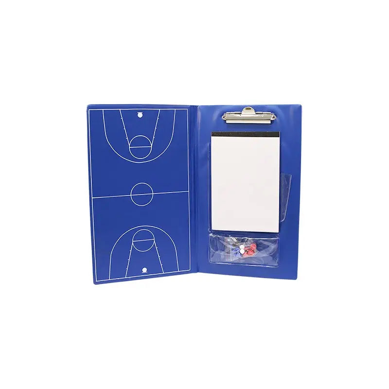 Pasta táctica para Basquetebol, com quadro magnético