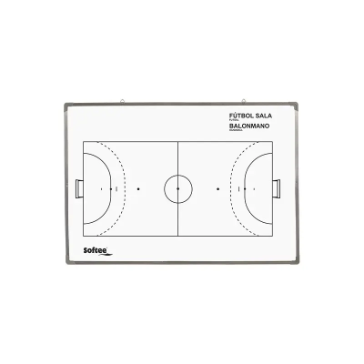 Prancheta táctica Diamond Andebol/Futsal em PVC “Never-Ending”, inclui pins magnéticos e marcador