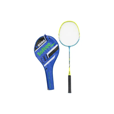 Raquete de Badminton B2000 de carbono e alumínio, peso: 90-95 gramas