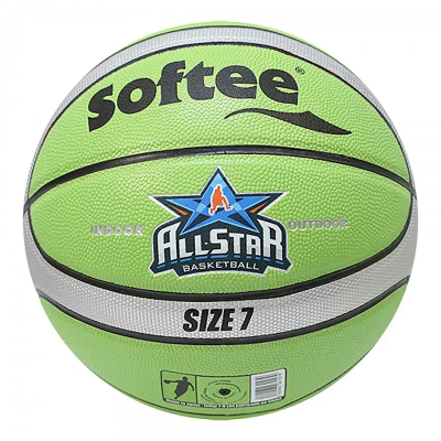 Bola de Basquetebol Softee All Star, em couro sintético laminado com superfície PU antideslizante