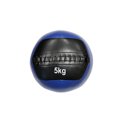 Bola de treino funcional, azul, com  5kg.