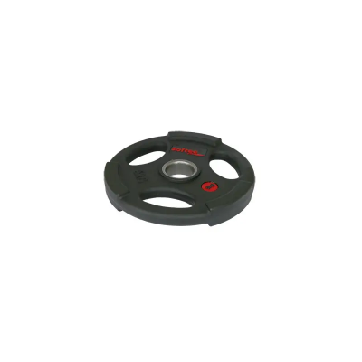 Disco Olímpico em PU com casquilho metálico para barra de 50mm