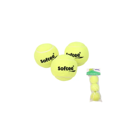 Bolsa de 3 bolas de ténis para iniciação