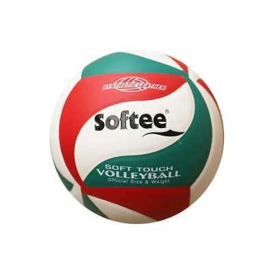 Bola de Voleibol Softee Control Dreams em couro sintético laminado com 18 painéis sem costuras visíveis